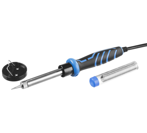 55402-60_z01 Паяльник ЗУБР ПРОФЕССИОНАЛ с двухкомпонентной рукояткой,  60Вт, конус