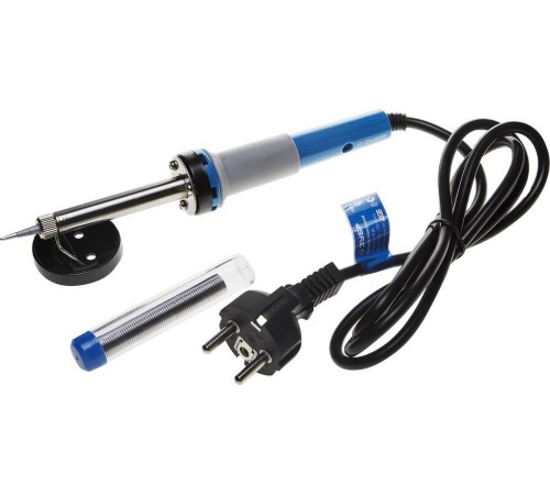 55402-40_z01 Паяльник ЗУБР ПРОФЕССИОНАЛ с двухкомпонентной рукояткой,  40Вт, конус