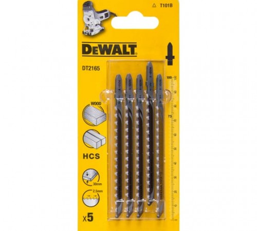 DT 2165 Пилки для лобзика DeWalt T101B