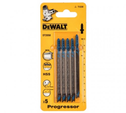 DT 2058 Пилки для лобзика DeWalt T123X