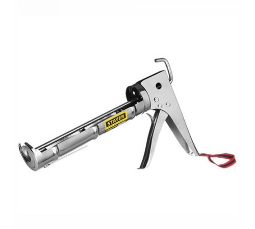 0662 Пистолет для герметика STAYER PROFESSIONAL, полукорпусной, гладкий шток, 310 мл