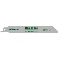 159755-18 Полотна для эл/ножовки KRAFTOOL INDUSTRIE QUALITAT S1122EF по металлу,шаг 1,4мм 180мм