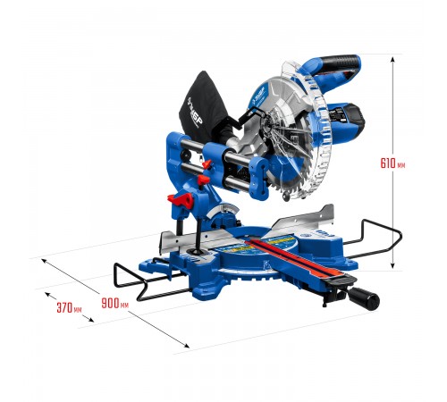 Пила торцовочная ЗУБР Профессионал ППТ-255-П
