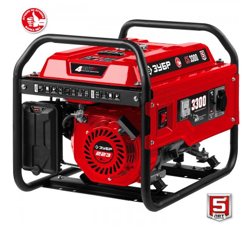 Генератор бензиновый ЗУБР СБ-3300