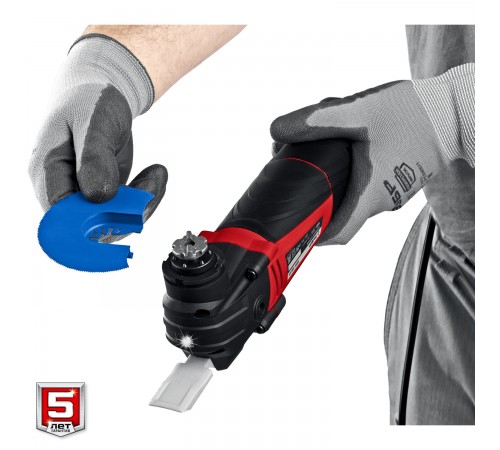 МФИ-500 КН Реноватор ЗУБР OQIS 500Вт, набор насадок, кейс