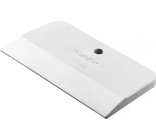 Шпатель  резиновый STAYER MAXFlat, 150 мм, эластичный, для затирки швов, белый 1027-150