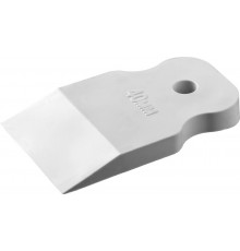 Шпатель резиновый STAYER MAXFlat, 40 мм, эластичный, для затирки швов, белый 1027-40