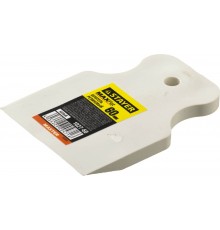 1027-60 Шпатель резиновый STAYER MAXFlat, 60 мм, эластичный, для затирки швов, белый