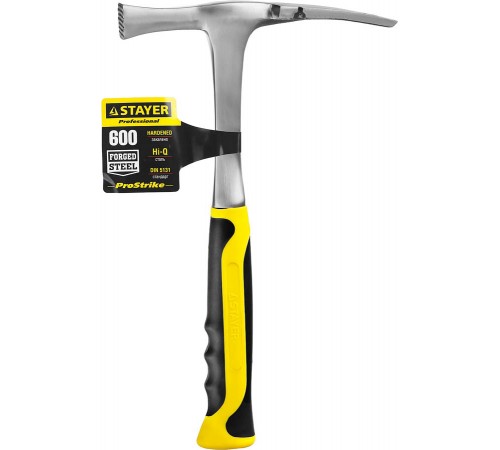 20165 Молоток каменщика цельнометаллический STAYER STRIKE 600г