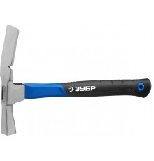 20163_z01 Молоток каменщика ЗУБР МК-Ф с фиберглассовой рукояткой 600г
