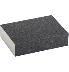 35612-120 Губка шлифовальная ЗУБР водостойкая, четырехстронняя, Р120, SiC, 100х68х26 мм