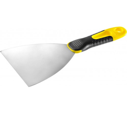 10045-12 Шпатель STAYER PROFESSIONAL, нерж. полотно, 2к ручка, 120 мм