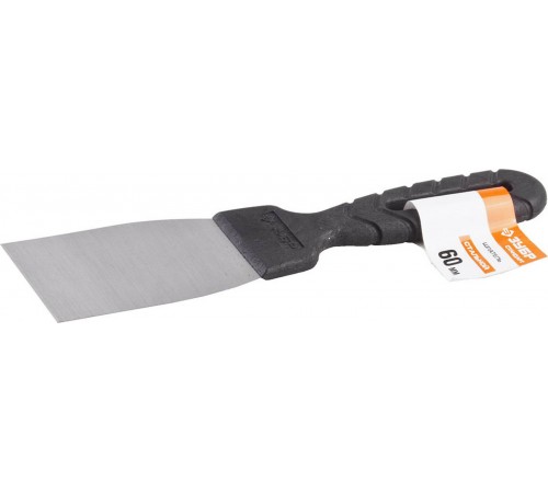 10052-06 Шпатель ЗУБР СТАНДАРТ, стальное полотно, 60 мм