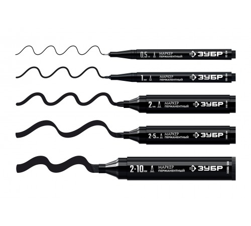 06320-2 Маркер ЗУБР МП-100 черный