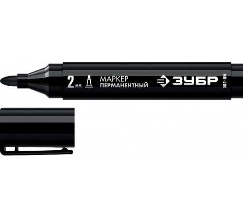 06322-2 Маркер ЗУБР МП-300 черный