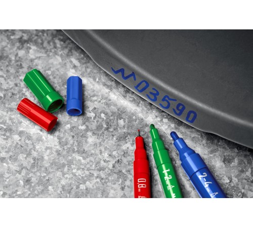 Маркер-краска ЗУБР МК-80 черный, маркер краска Проффесионал 06324-2