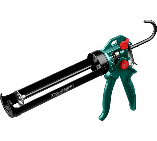 Пистолет для герметика KRAFTOOL EXPERT, 310 мл, скелетный, поворотный, 4в1 06675