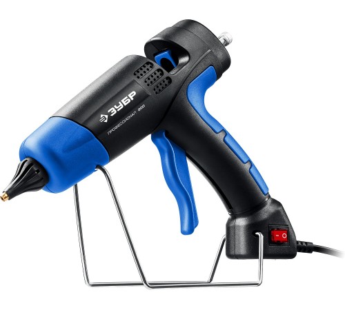 06852-11 Термоклеевой пистолет электрический ЗУБР Профессионал 200, d11 мм, 20 г/мин,