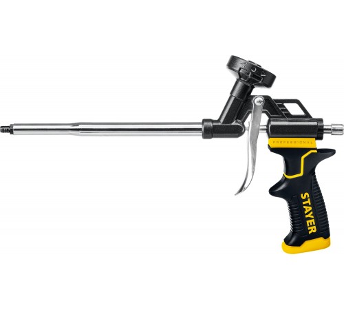 06861_z03 Пистолет для монтажной пены, c тефлоновым покрытием корпуса и сопла STAYER HERCULES