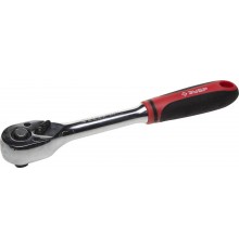 27736-1/4 Трещотка для торцовых головок ЗУБР МАСТЕР,  Сr-V, 72 зубца, 1/4