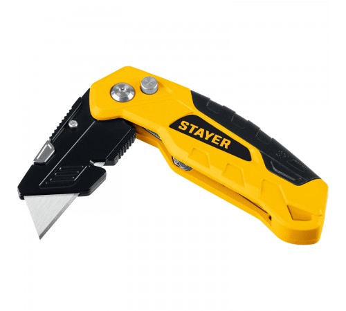 Нож STAYER Hercules-A24, универсальный с трапециевидным лезвием 0946