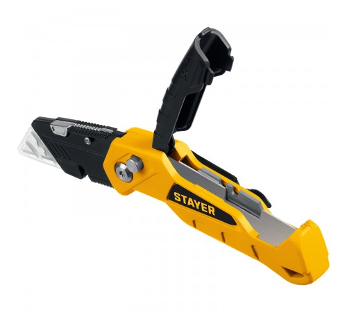 Нож STAYER Hercules-A24, универсальный с трапециевидным лезвием 0946