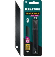 09602-09-S10 Лезвия сегментированные KRAFTOOL BLACK MAX 9 мм