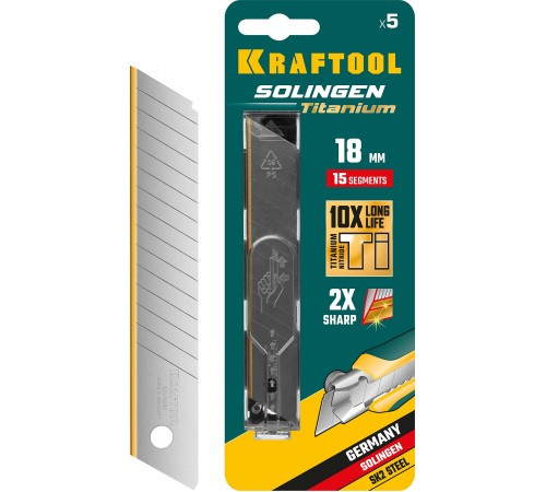 Лезвия KRAFTOOL сигментированные 18мм 09606-TIN-18-S5_z02
