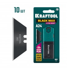 Лезвия трапециевидные KRAFTOOL BlackMax-A24 10шт. 09624-S10