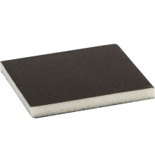 35614-320 Губка шлифовальная ЗУБР водостойкая, четырехстронняя, Р320, 123х98х12 мм