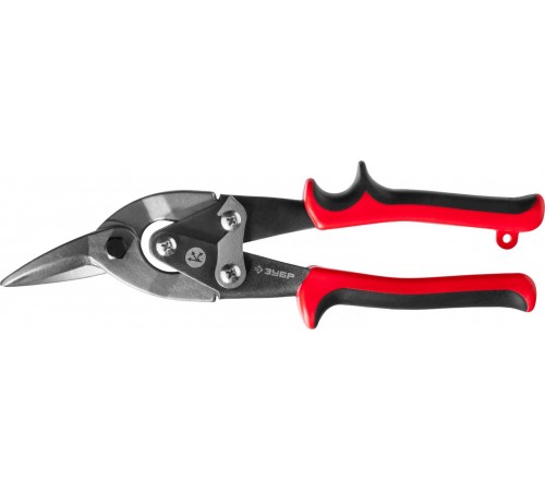 23140-R Ножницы по металлу ЗУБР 250мм двухрычажные правые У8А