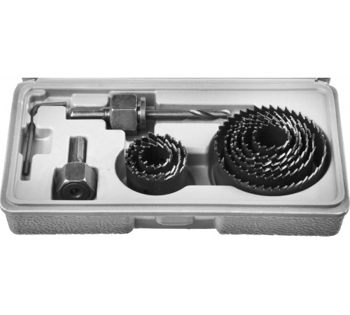 29600-H11 Набор STAYER Maxcut: Кольцевые коронки по дереву 11-64мм, 9 пр.