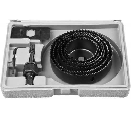 29600-H8 Набор STAYER Maxcut: Кольцевые коронки по дереву 51-102мм, 6 пр.