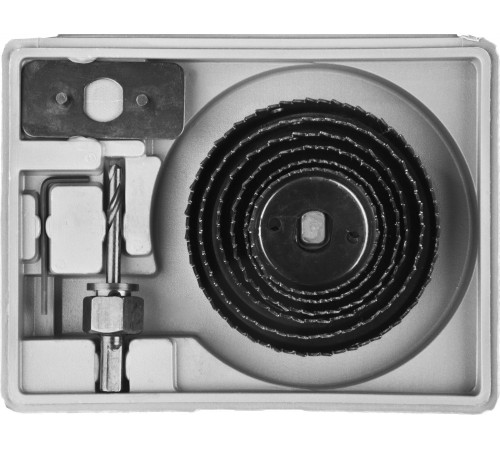 29600-H8 Набор STAYER Maxcut: Кольцевые коронки по дереву 51-102мм, 6 пр.