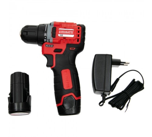 Дрель аккумуляторная FELISATTI ДА-12В 191.5.2.00
