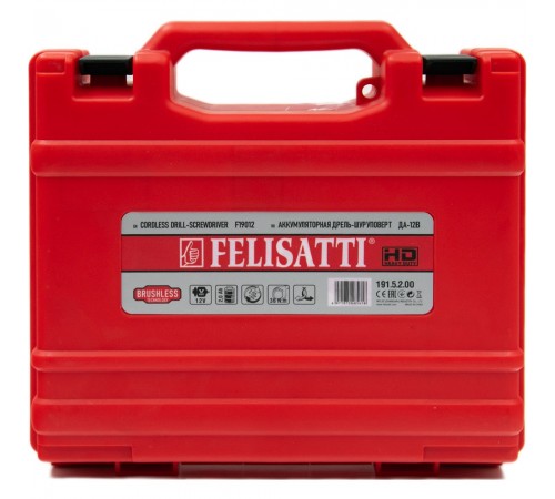 Дрель аккумуляторная FELISATTI ДА-12В 191.5.2.00