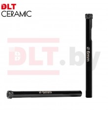 0047 Коронка алмазная для плитки и камня DLT (CERAMIC), 6мм