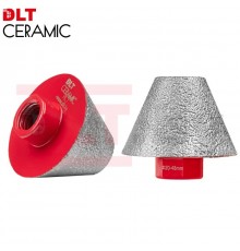 Алмазная конусная фреза DLT CERAMIC CONE PRO 20-48мм 0513