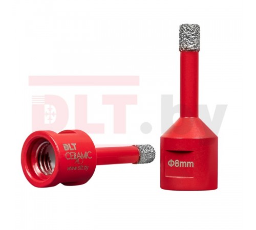 Коронка алмазная для плитки и камня DLT premium (CERAMIC PRO), 8мм