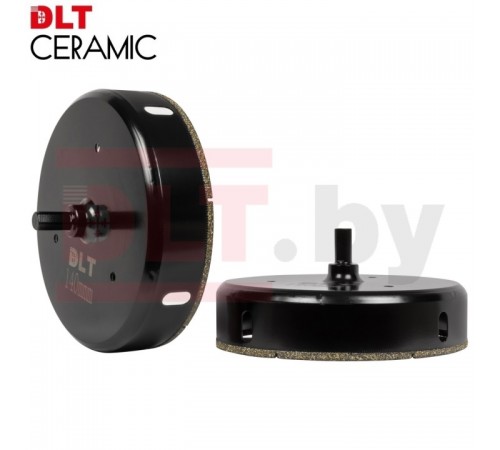 Коронка алмазная по плитке и камню DLT CERAMIC, 140мм для дрели 1042