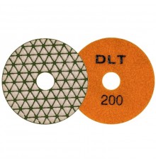 Круг алмазный гибкий шлифовальный DLT #200 №2 100мм 0643