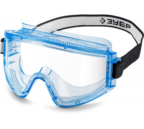110231 Очки защитные ЗУБР Панорама П увелич.угол обзора,прямая вентиляця