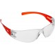 110325_z01 Защитные очки ЗУБР, прозрачные, облегченные, широкая монолинза, открытого типа