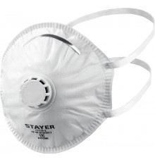 11110-2_z01 Коническая маска STAYER KV-95 фильтрующая FFP2 с клапаном выдоха
