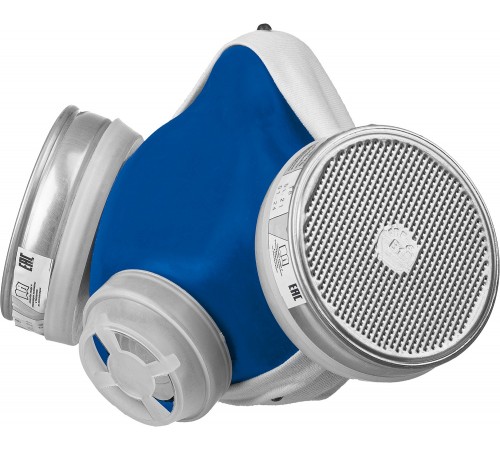 11145 Респиратор противогазовый РПГ-67 В1 с фильтрами В1 ЗУБР