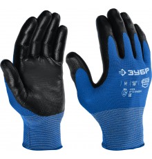 11276-М_z01 Перчатки ЗУБР Механик маслобензостойкие тонкие, размер М