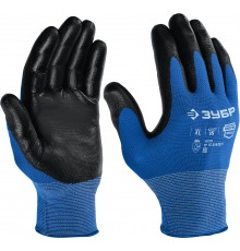 11276-XL_z01 Перчатки ЗУБР Механик маслобензостойкие тонкие, размер XL