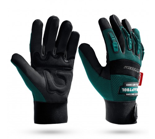 11287-ХL Перчатки KRAFTOOL EXTREM проф.комбинир.для тяжелых мех.работ, размер ХL