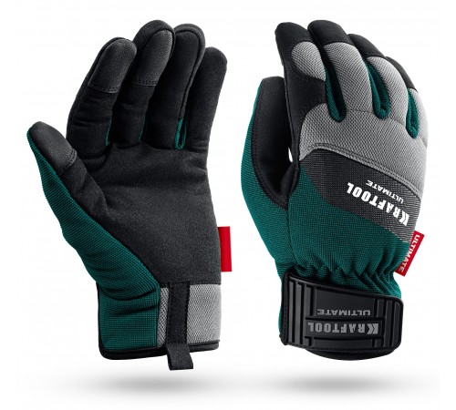 Перчатки KRAFTOOL ULTIMATE комбинированные,работа с сенсорными экранами 11299-XL