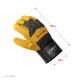 Перчатки спилковые, комбинированные KRAFTOOL COMBI 11310-XL